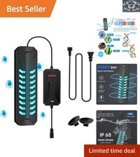 18W Waterproof Aquarium Clean Lamp with Timer - Perfect for Ponds and Pools