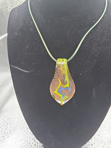 Murano Style Glass Pendant