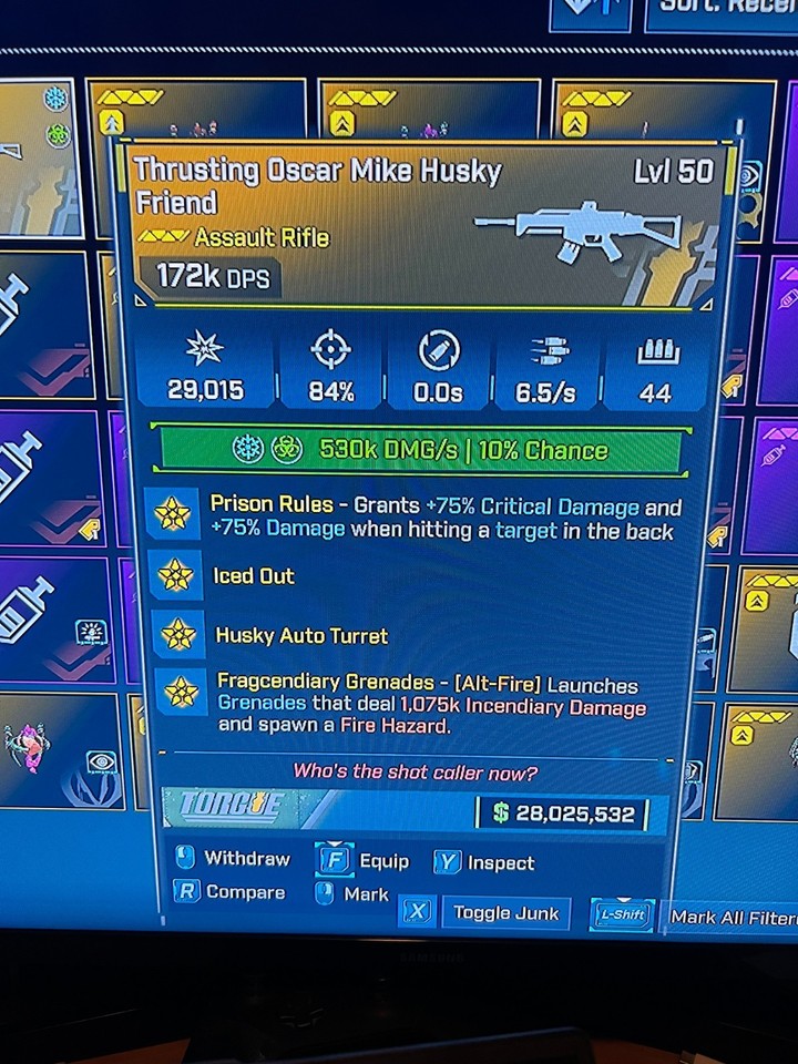 Borderlands 4 MODDED LEVEL 1 NO DMG TIMEKEEPER'S NEW SHIELD BL4