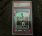 2024 Panini Donruss - Rated Rookie Caleb Williams #327 Optic Preview Pink PSA 9