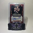 Panini Prizm 2024-25 Donovan Clingan sensational Blazers RC Auto prizm choice