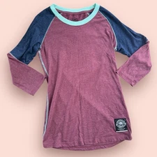 American Fighter Savannah FW3858 Women’s Long Sleeve Raglan Tshirt XS