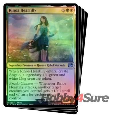 Foil Rinoa Heartilly X4 M/NM Magic: The Gathering MTG Final