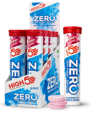 HIGH5 ZERO Electrolyte Tablet Hydration Tablets Berry, 160 Tablets 20x,Pack of 8