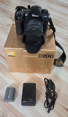 Nikon d 200 und Objekitv
