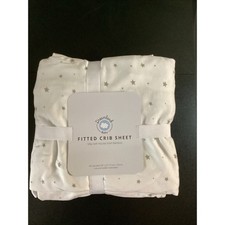 Dreamland Baby Fitted Crib Sheet Stars