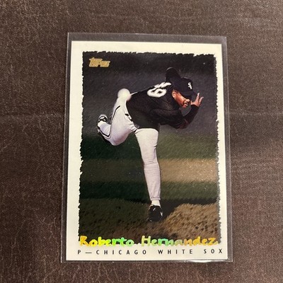 ROBERTO HERNANDEZ 1994 TOPPS PRE PRODUCTION SAMPLE SPECTRALIGHT #PP8 WHITE SOX