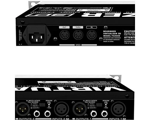 BEHRINGER Multi -effect processor 100 Factory Presets MIDI Compatible FX2000 - Image 4 of 4
