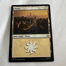 Plains #194 Near Mint SPM Marvel's Spider-Man Magic MTG