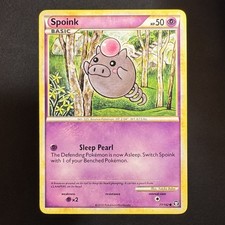 Spoink - 77/102 - HS—Triumphant - Pokemon - Common - Damaged on eBay