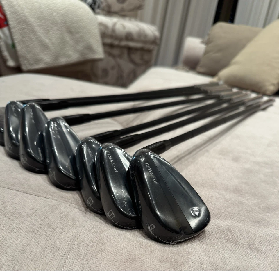 TaylorMade P790 Black Iron Set 4–P / Dynamic Gold 105 S300 / Premium Irons - Imagen 2 de 4