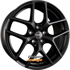 4x BORBET Y Black Matt 8x18 ET45 5x108 Alufelgen 18 Zoll