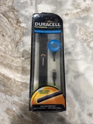 Nintendo Wii Wireless IR Sensor Bar Duracell Brand New Factory Sealed!