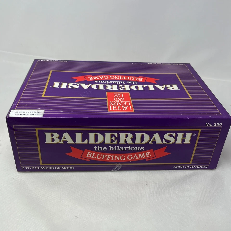 Vintage 1984 Balderdash: The Hilarious Bluffing Family Board Game - COMPLETE - Image 3 of 4