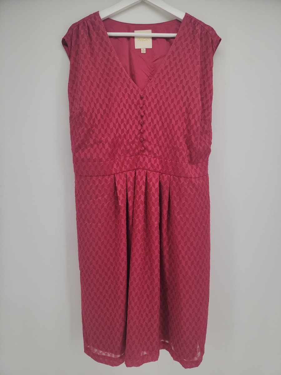 modcloth red dress Mystic Los Angeles Dress Anthropologie ModCloth Cut Out Cherry Red Small