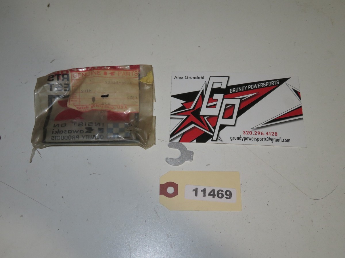 Kawasaki - New NOS Shim .08T Qty 1 - 92025-3506 | eBay