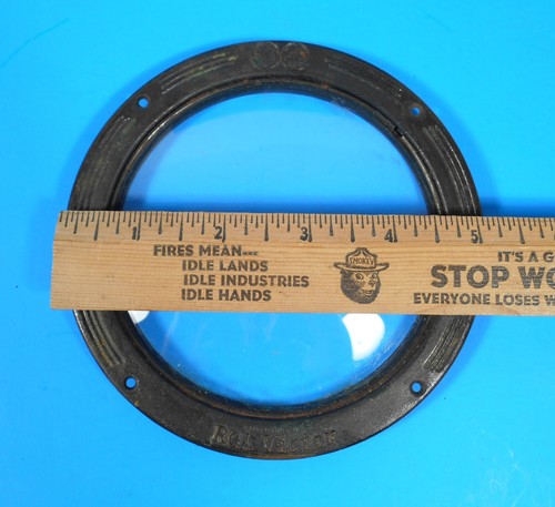Vintage Dial Glass and Escutcheon Plate for 1930s RCA 128, 143 - Picture 3 of 3