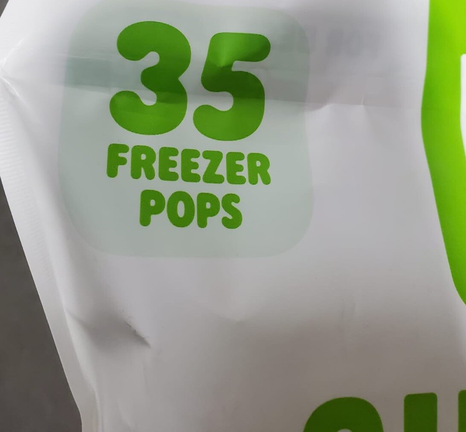 Deebee’s Organics Super Fruit Organic Freezie Pops Assorted Flavors, 35 ...