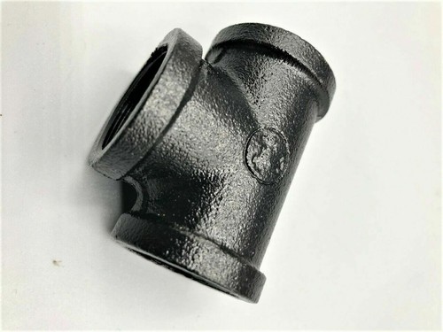 1/2" BSP MALLEABLE iron pipe and pipe fittings GREY AND BLACK , STEAM PUNK, - Picture 9 of 47
