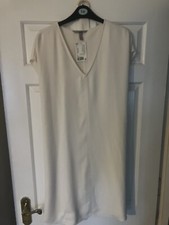 H&M Ladies White Evening Dress Size 16/44 - New