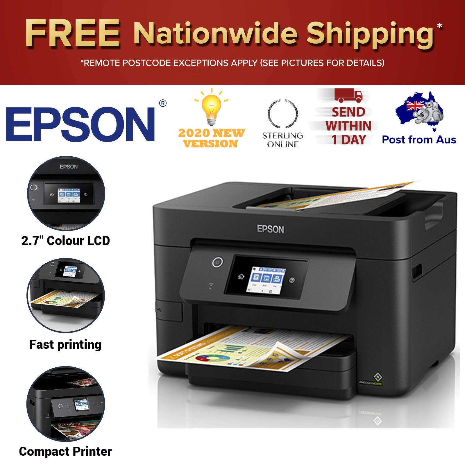 epson workforce 3825