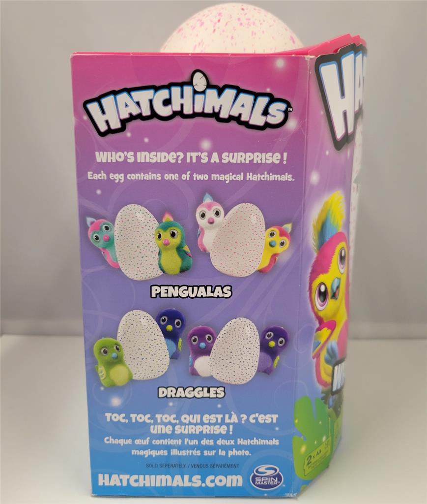 Egg Pengualas NEW Hatchimals Pink Egg Pengualas Draggles Toy By