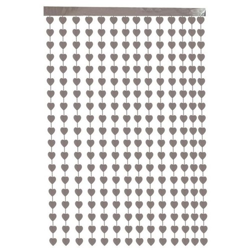 Heart Shape Fringe Curtain Background Decoration Photography Props Ornament - Picture 9 of 10