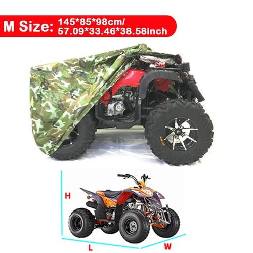 190T Waterproof Quad Bike ATV Cover Motorcycle Scooter Kart Motorbike Cover - Picture 31 of 35