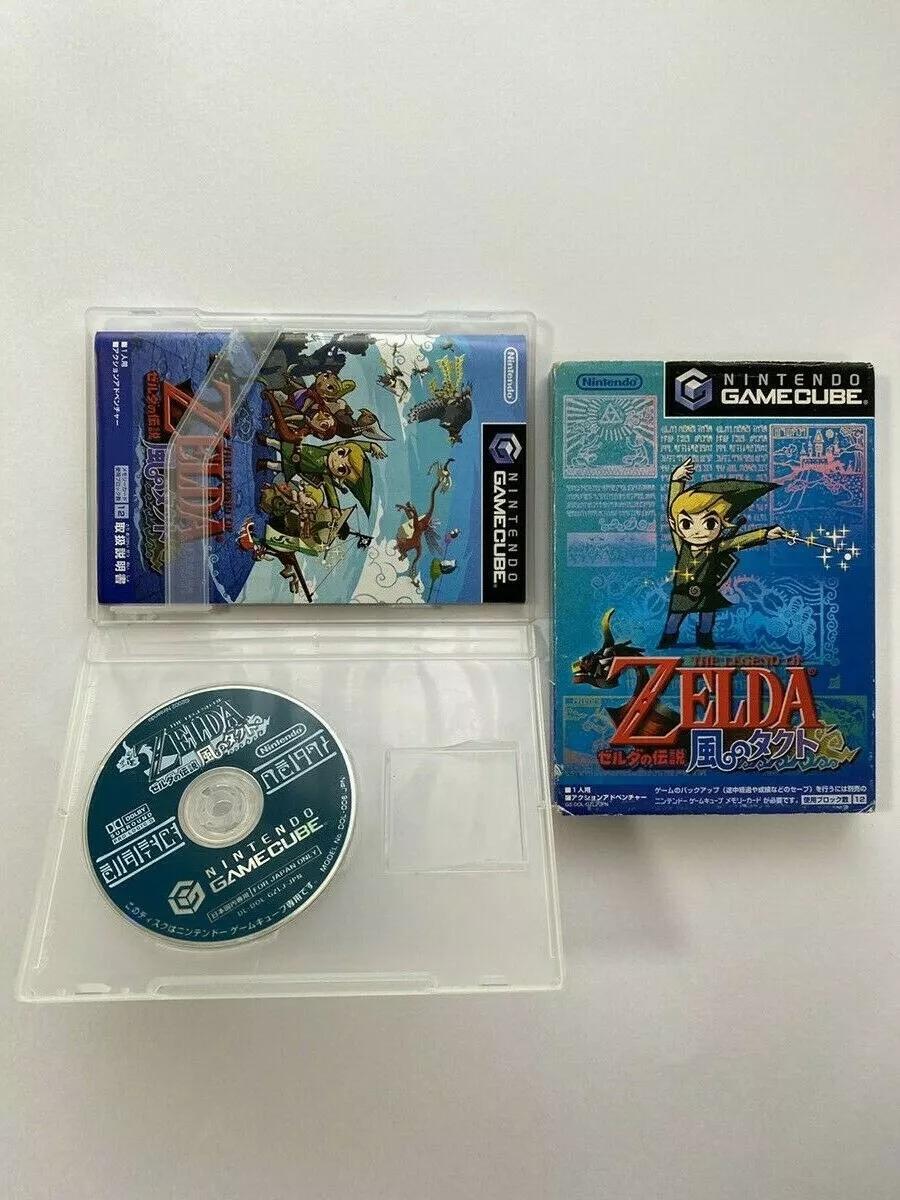 The Legend of Zelda Wind Waker Kaze no Tact gamecube GC japan Sealed From  Japan