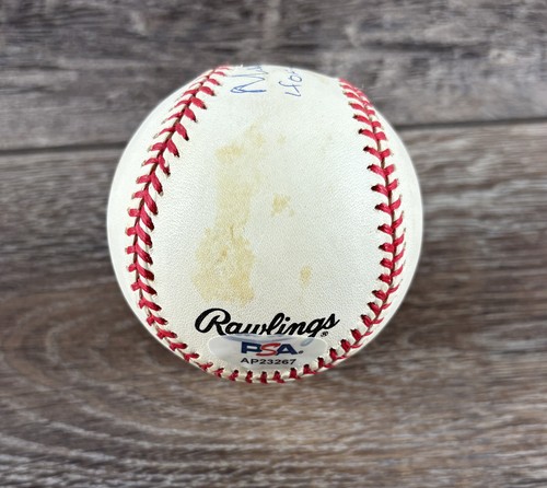 Warren Spahn Signed Official Rawlings NL Baseball Autograph HOF 73 363 W PSA - Picture 4 of 7