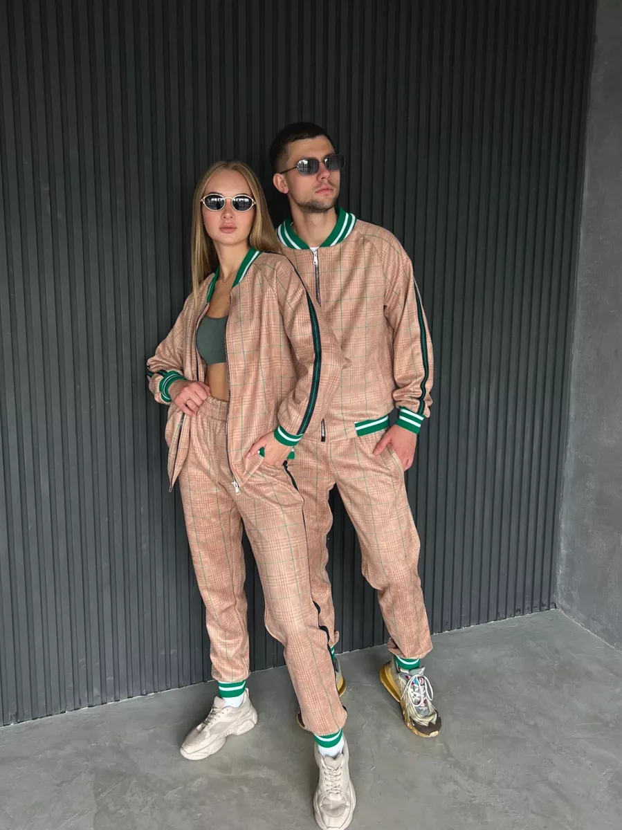 Matching Couple Tartan Tracksuit Set | Couple Tracksuit Set | S, M, L, Xl,  Xxl | Ebay