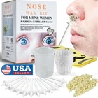 Nose Ear Hair Removal Wax Kit Sticks Easy Mens Nasal Waxing Remover Strips