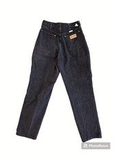 Wrangler vintage 70s made in USA stone wash black jeans size 13/14