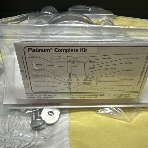 Korky QuietFILL Platinum Kit Riparazione WC Universale 4010MP Valvola di Riempimento Mancante - Foto 13 di 13