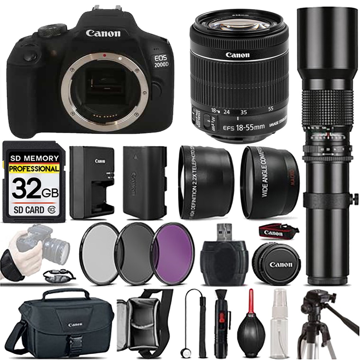 Canon Eos Best Dslr For Dental Photography Canon EOS 2000D (Rebel