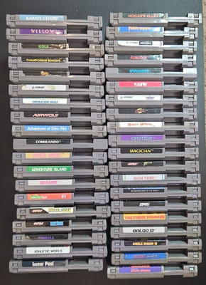 Nintendo Nes Games - You Pick