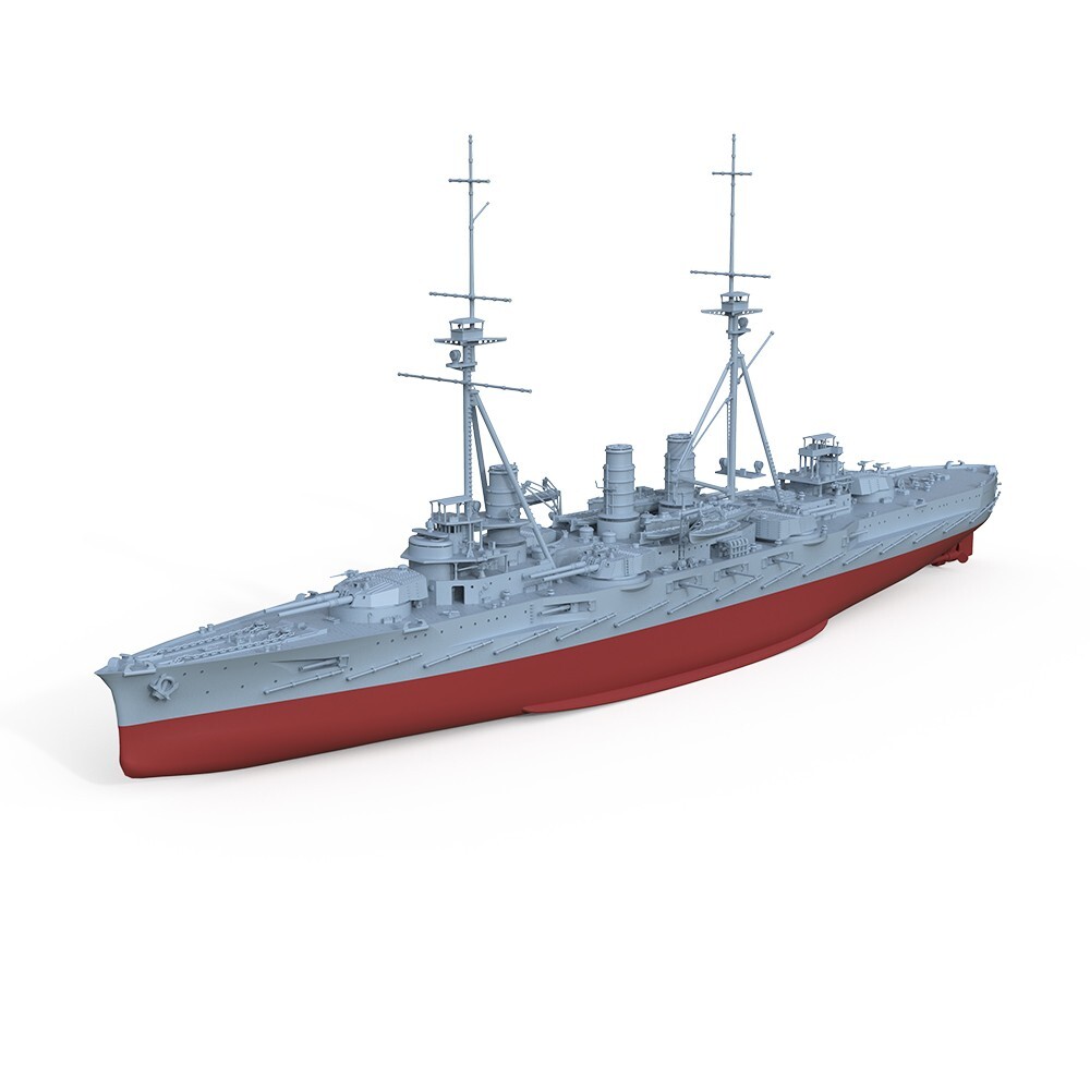 SSMODEL SS700535S 1/700 Model IJN Kawachi class Settsu Battleship