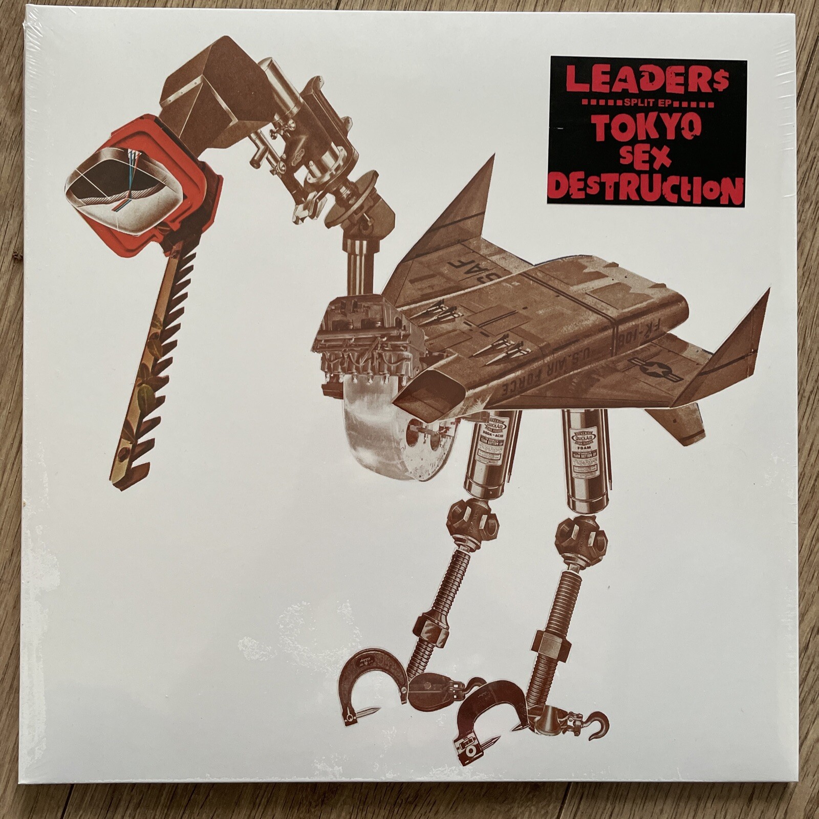 Leaders Vs Tokyo Sex Destruction Split EP Mint Sealed RLR078 Punk