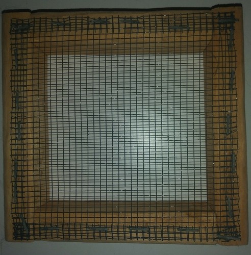 Archeology 1/8 Inch Window Screen Small Sifter Sieve 5.5 X 5.75 Inch Wood Frame - Picture 2 of 3