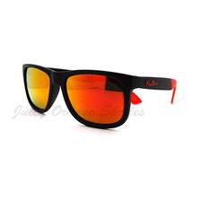 KUSH Square Sunglasses Unisex Matte Frame Multicolor Lens