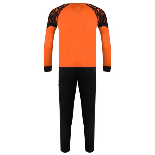 Kids Boys Outfit Trousers Suit Goalie Set Long Sleeve Elastic Waistband T-shirt - Picture 32 of 49