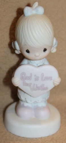 Precious Moments, God is Love Dear Valentine, E-7153 | eBay