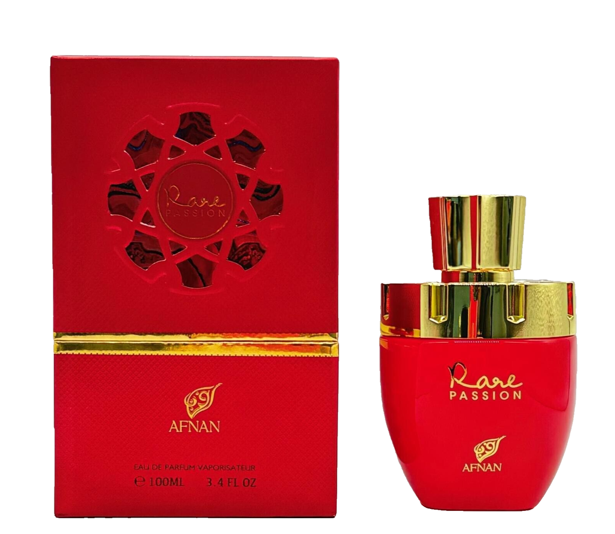 Rare eau de parfum 50ml ボックス付き Afnan Rare Passion for Women 3.4 oz Eau de Parfum Spray NEW 100