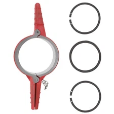 5.4" Bore Piston Ring Compressor Tool PT-7040 & Adapter & Anti-Polishing Ring