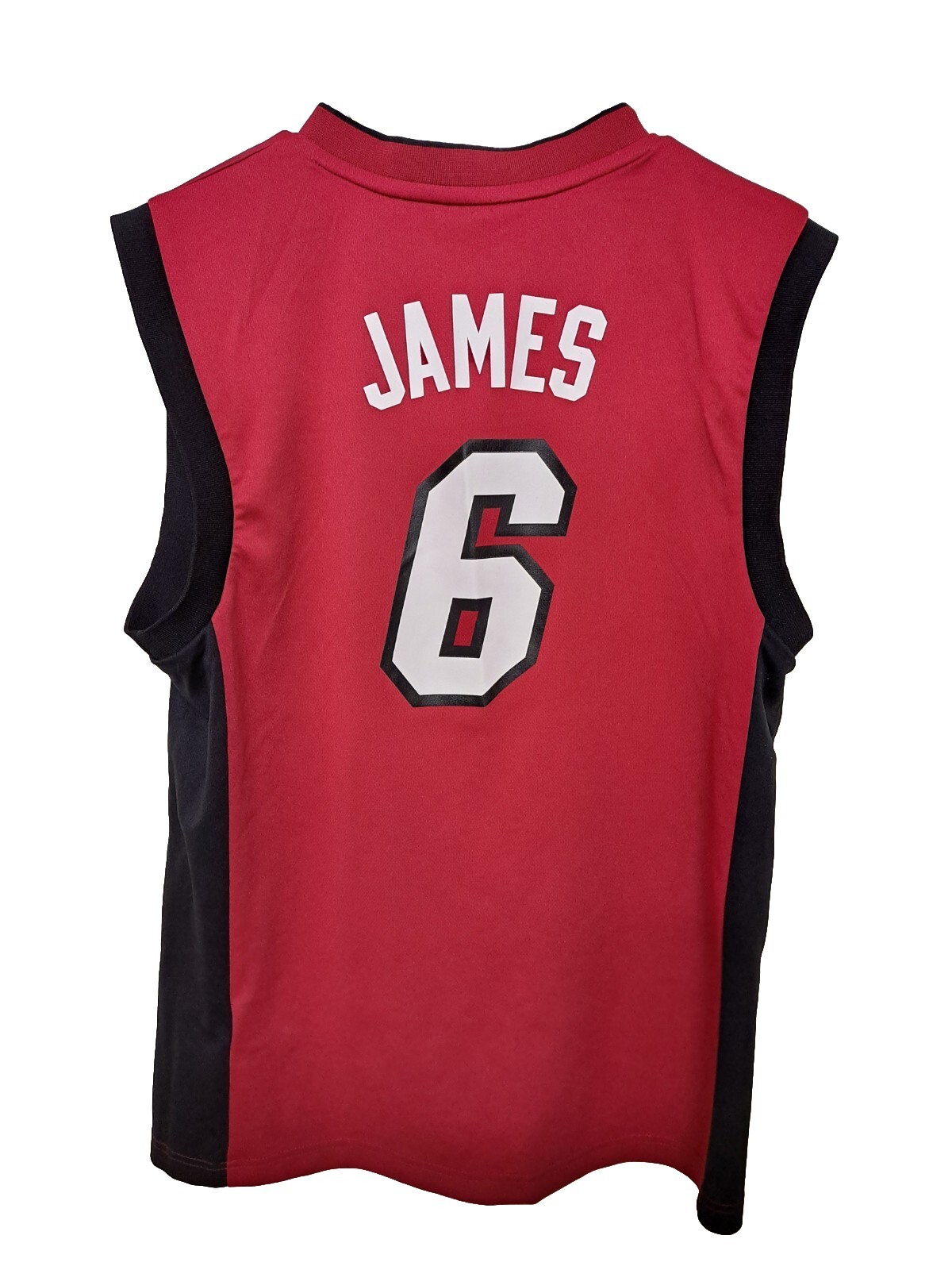 MIAMI HEAT NBA BASKETBALL JERSEY 6 LEBRON JAMES ADIDAS SIZE S ADULT eBay
