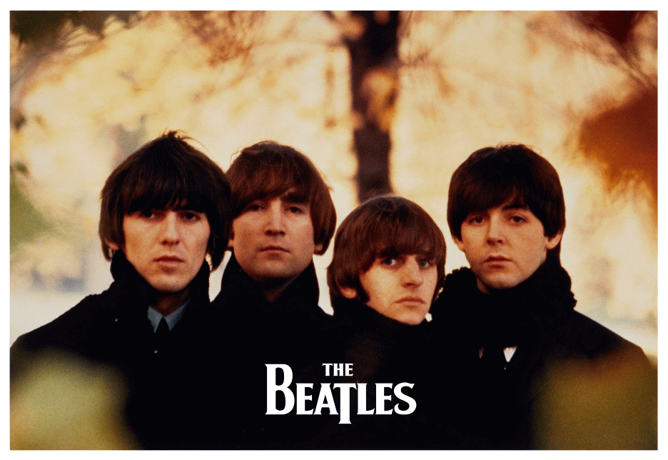 the Beatles *LARGE POSTER* John Lennon Paul McCartney George