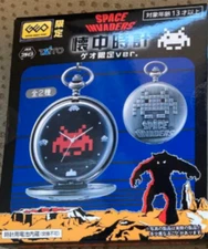 SPACE INVADERS pocket watch GEO limited edition B color japan import NEW