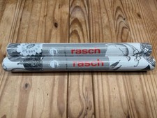 Image of 2x Wallpaper Pop Art Floral Grey Beige Rasch 803617