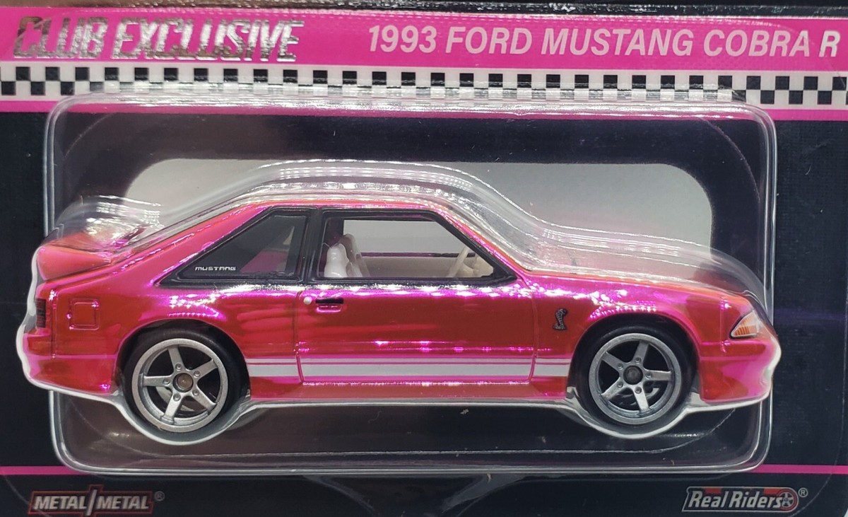 Hot Wheels 2024 RLC Exclusive Pink Edition 1993 Ford Mustang Cobra