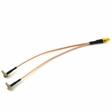 SMA Female to Y 2 TS9 Male Connector Splitter Combiner Cable Pigtail RG316 Cord